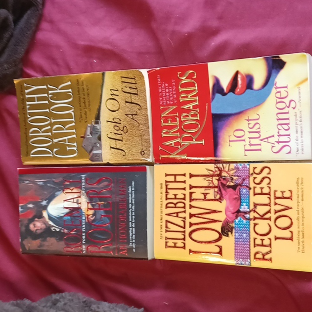 4 paperbacks
